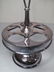 313: ANTIQUE AMERICAN VICTORIAN CRANBERRY GLASS CRUET - 6