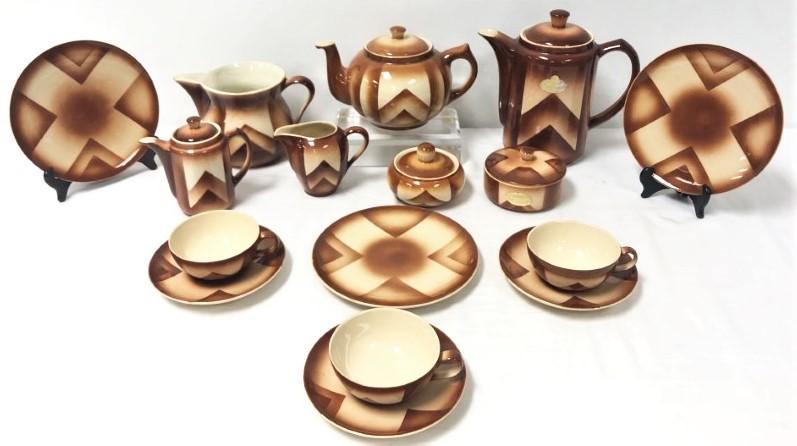 BUNZLAU ALFRED SEIFFERT STONEWARE DINNERWARE 16P (1 of 13)