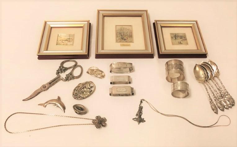 STERLING SILVER ACCESSORIES: TIFFANY & CO, ETC. (1 of 11)