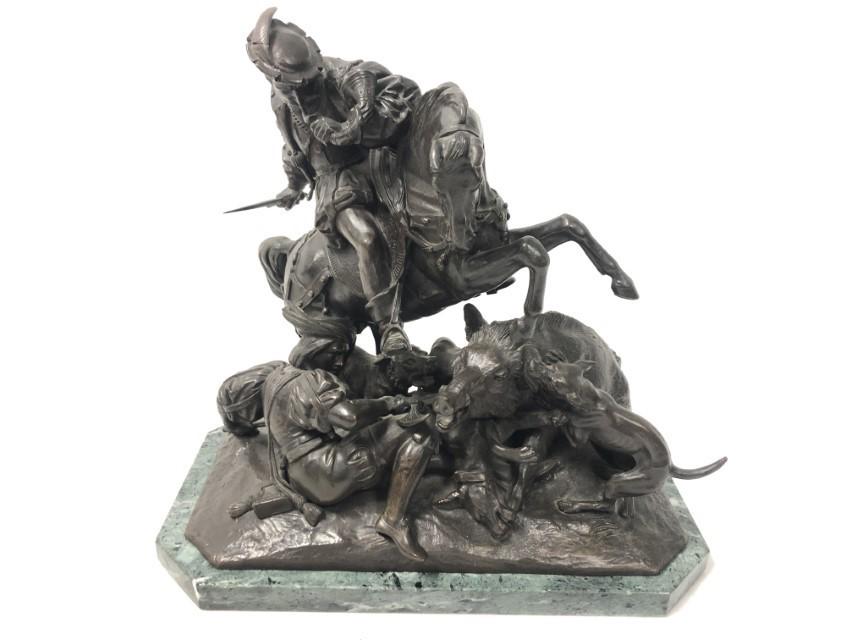 BRONZE SCULPTURE AFTER JEAN-FRANCOIS-THEODORE GECHTER (1 of 20)