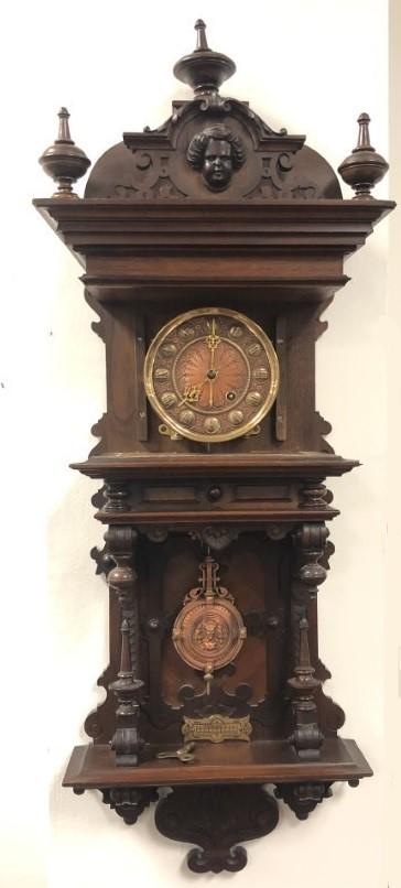 LENZKIRCH GERMAN BLACK FOREST BALCONY WALL CLOCK (1 of 17)