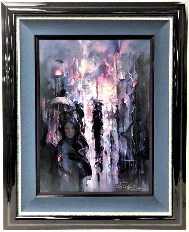 JOHN PITRE LIMITED EDITION GICLEE ON CANVAS: NIGHT (1 of 14)