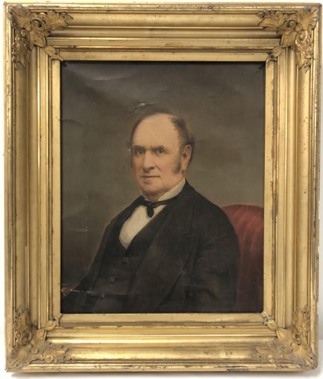EARLY 19TH C PORTRAIT PAINTING OF A GENTLEMAN (1 of 11)