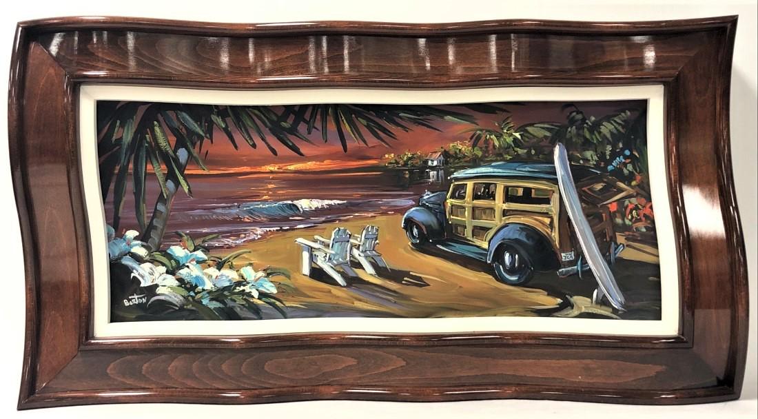 STEVE BARTON OIL ON CANVAS PAINTING: PERFECT DAY (1 of 16)