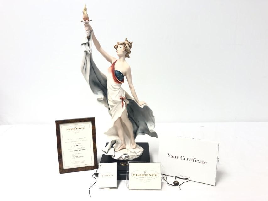GIUSEPPE ARMANI SCULPTURE: LADY LIBERTY #1619C (1 of 16)