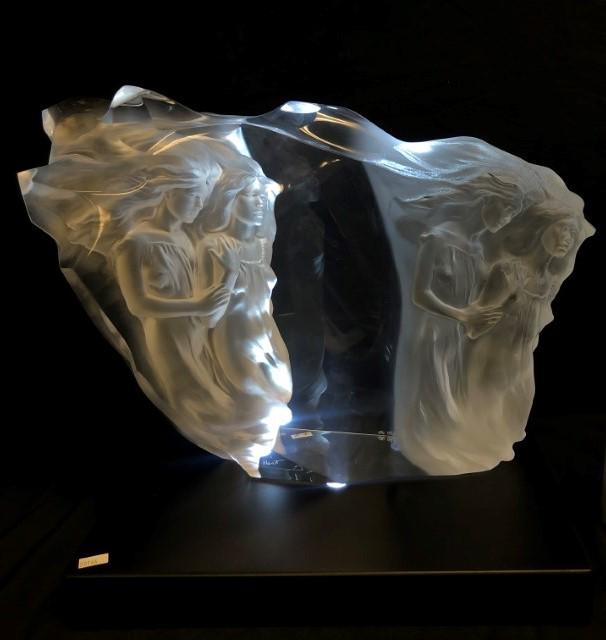 FREDERICK HART ACRYLIC SCULPTURE: ILLUMINATA II (1 of 20)