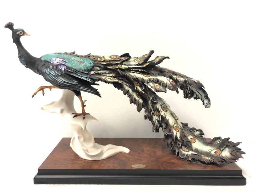GIUSEPPE ARMANI SCULPTURE: PEACOCK #0455S (1 of 12)