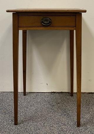 AMERICAN CHERRY WOOD ONE DRAWER STAND (1 of 18)