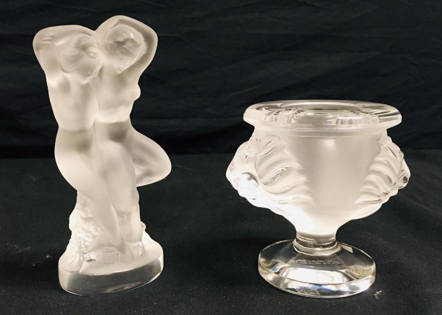 LALIQUE "PAN & DIANA" & "TETE De LION" CIGARETTE H (1 of 13)