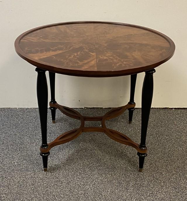 BAKER FLAME MAHOGANY CENTER TABLE (1 of 13)