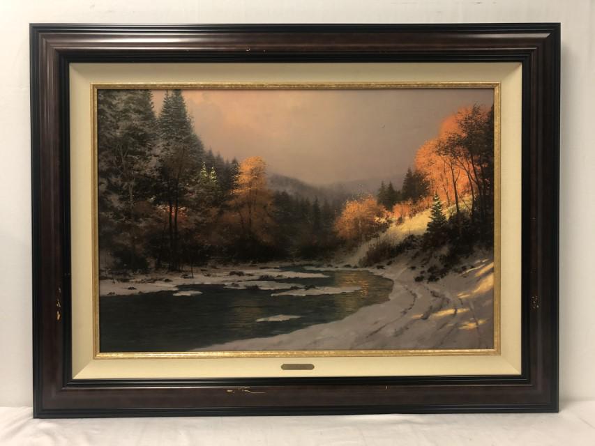 THOMAS KINKADE L.E. HAND ENHANCED GICLEE: AUTUMN.. (1 of 15)