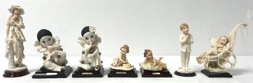 SEVEN GIUSEPPE ARMANI FIGURINES: SECRET LOVE, (1 of 12)