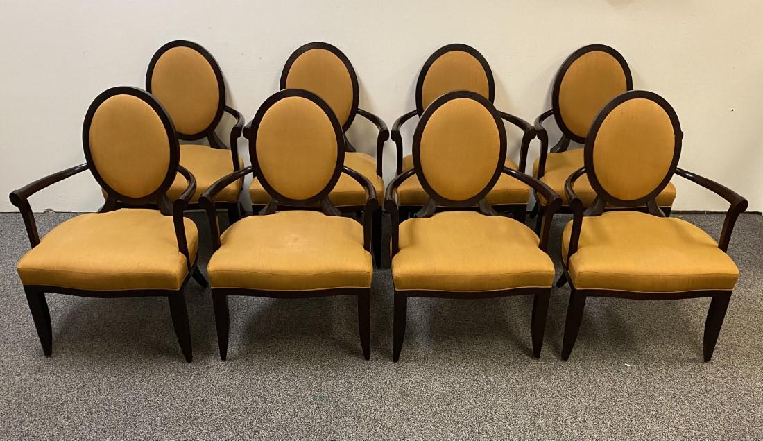 EIGHT DINING ARMCHAIRS: BARBARA BARRY BY BAKER (1 of 20)