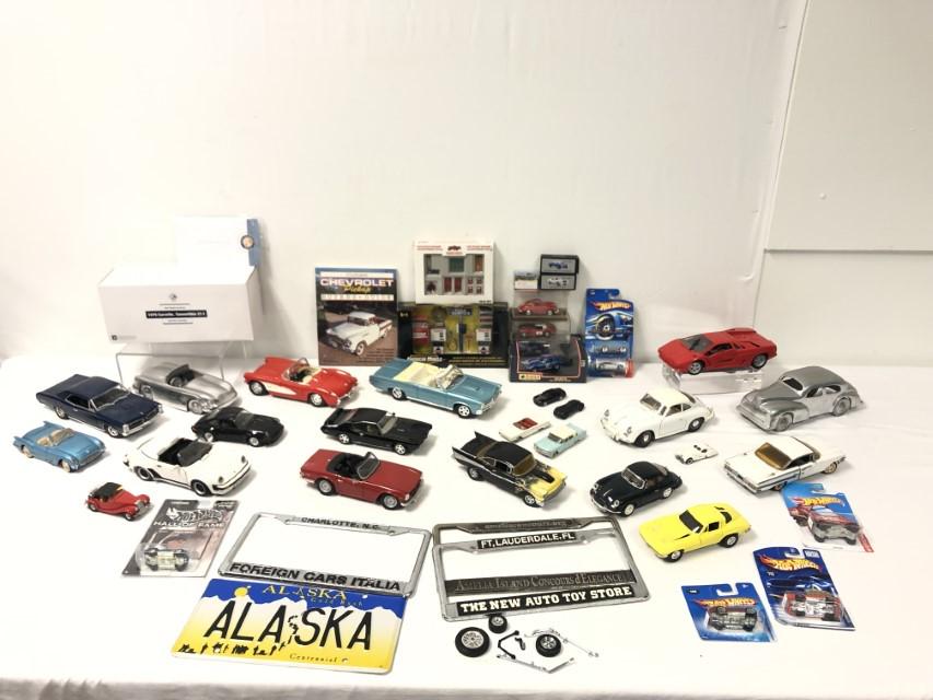 COLLECTION ASSORTED CAR SCALE MODELS, ETC. (1 of 20)