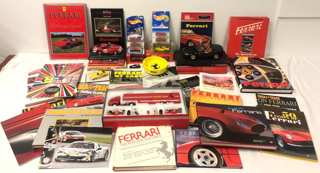 ASSORTED FERRARI MODELS AND COLLECTIBLES (1 of 20)