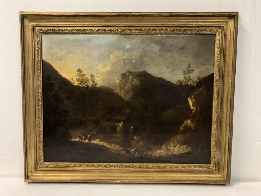 BENJAMIN BARKER OF BATH OIL ON CANVAS PAINTING (1 of 10)