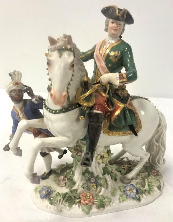 GERMAN PORCELAIN SCULPTURE AFTER JJ. KANDLER (1 of 13)