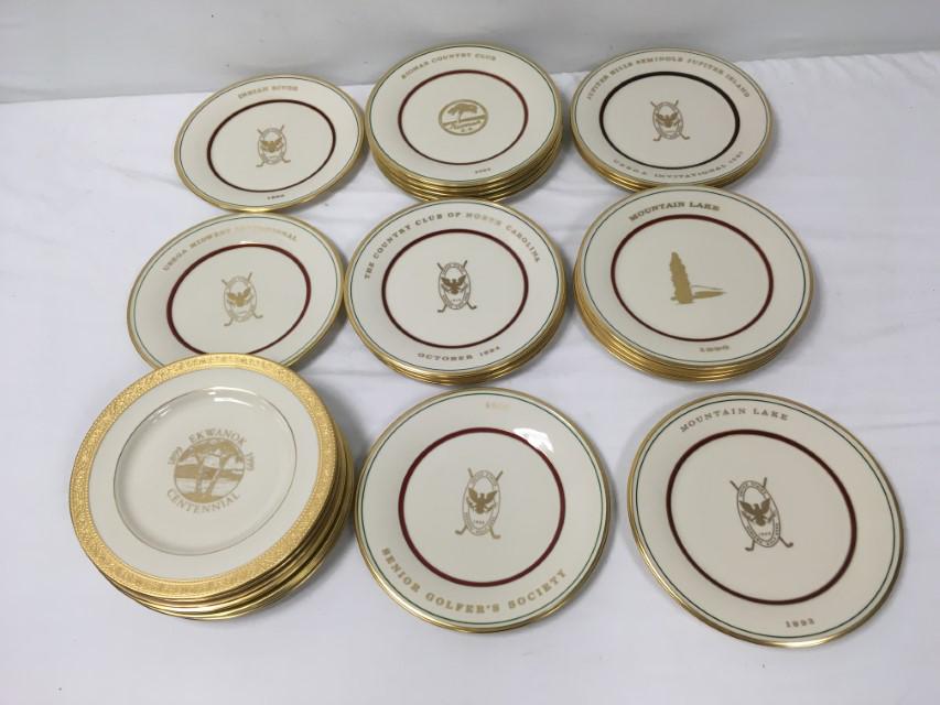 TWENTY-SEVEN LENOX GOLF COUNTRY CLUB CHARGERS (1 of 11)