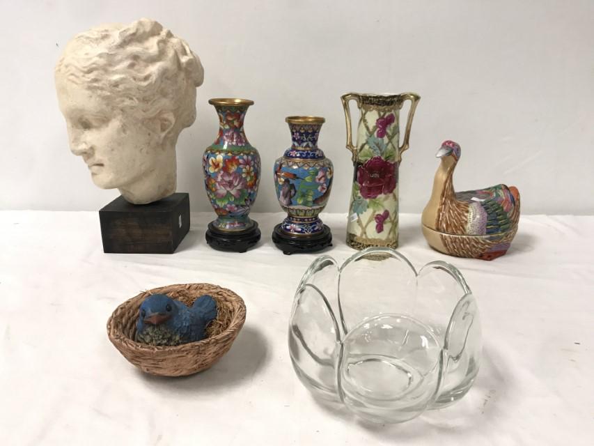 MISCELLANEOUS LOT OF BRIC-A-BRAC, 7 PIECES (1 of 11)