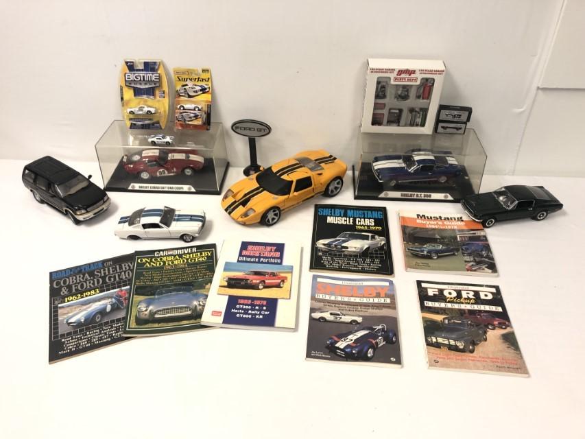 ASSORTED FORD COLLECTIBLES, BOOKS, MODELS, ETC. (1 of 19)