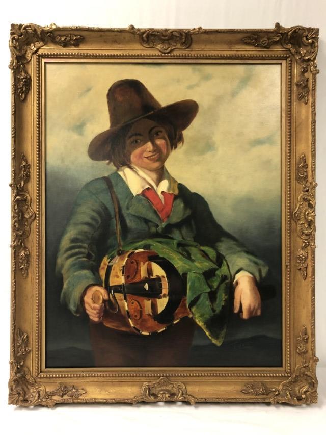 LUCILE TALBOT (AMERICAN), OIL ON CANVAS, C. 1940'S (1 of 20)