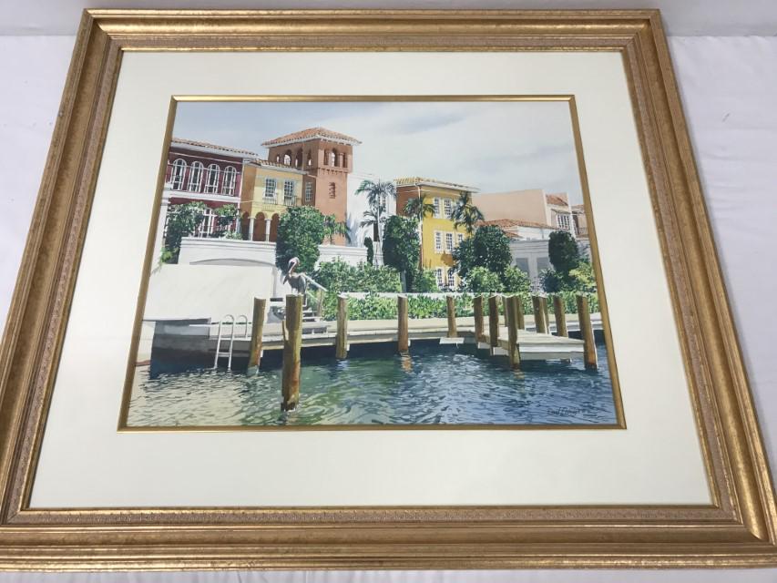 DAVID COOLIDGE (FLORIDA, BORN 1942), WATERCOLOR (1 of 15)