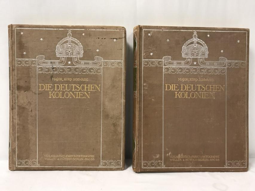 KURD SCHWABE, "DIE DEUTSCHEN KOLONIEN", 2 VOLUMES (1 of 16)