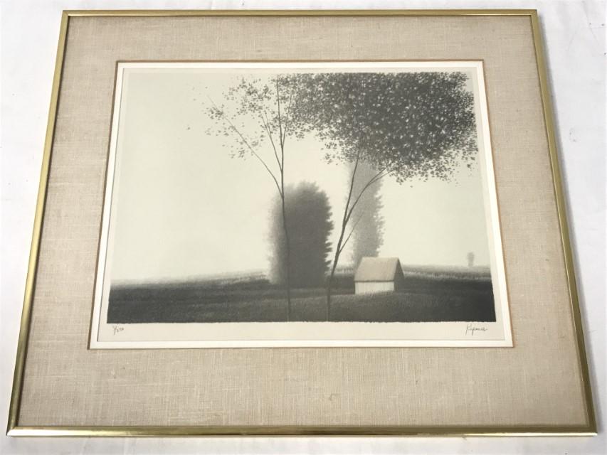 ROBERT KIPNISS (AMERICAN, B.1931), LITHOGRAPH (1 of 9)