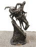AFTER FREDERIC REMINGTON, BRONZE SCULPTURE