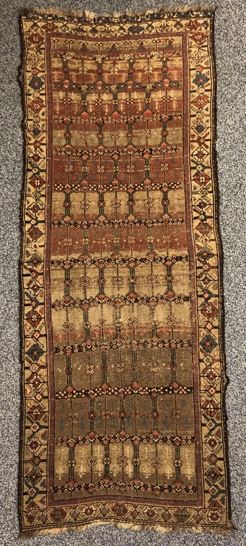 ANTIQUE CAUCASIAN TRIBAL RUNNER (1 of 9)