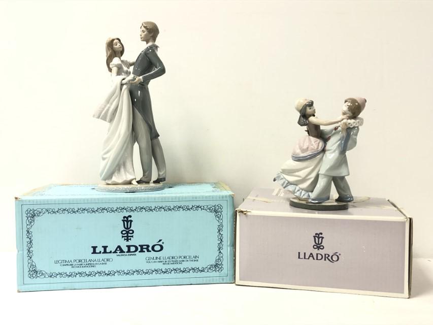 LLADRO PORCELAIN DANCING COUPLES GROUPS, 2, (1 of 20)