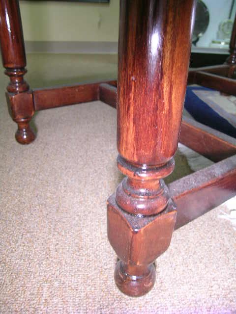 ETHAN ALLEN MAPLE DROP LEAF DINING TABLE - 4