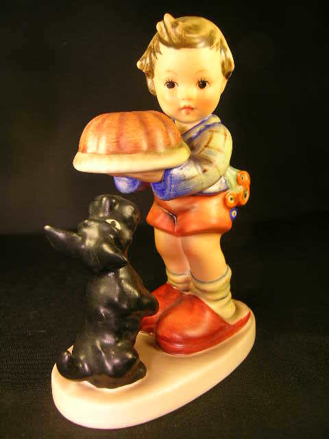 HUMMEL PORCELAIN FIGURE BEGGING HIS SHARE
