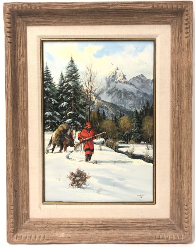 GERRY METZ, OIL ON BOARD (1 of 9)