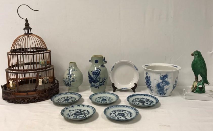 10 PCS. ASSORTED CHINESE PORCELAIN, ETC. (1 of 20)