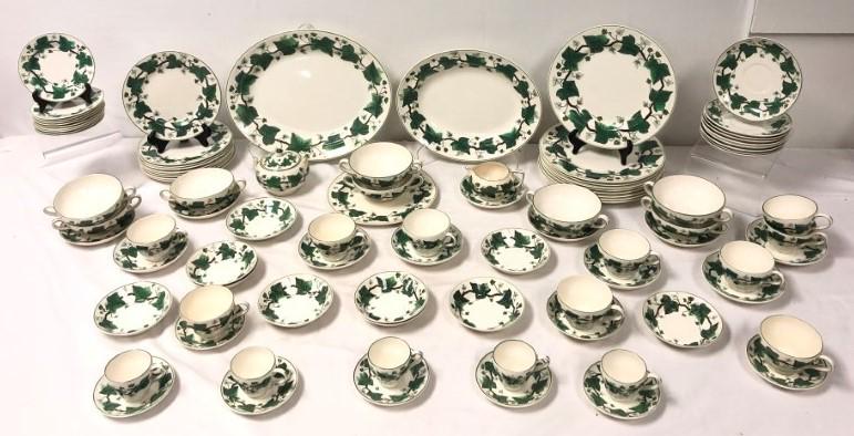 93 PIECES WEDGWOOD NAPOLEON IVY CHINA, (1 of 17)
