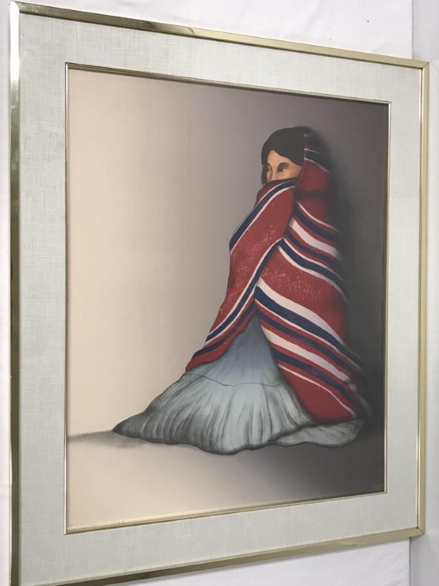 R.C. GORMAN (US B. 1932), COLOR LITHOGRAPH, 1983 (1 of 10)