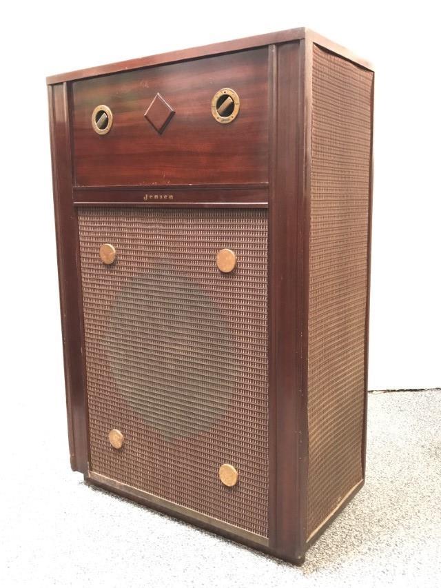 JENSEN TRIAXIAL 3 WAY SPEAKER/CROSSOVER IN CABINET (1 of 20)