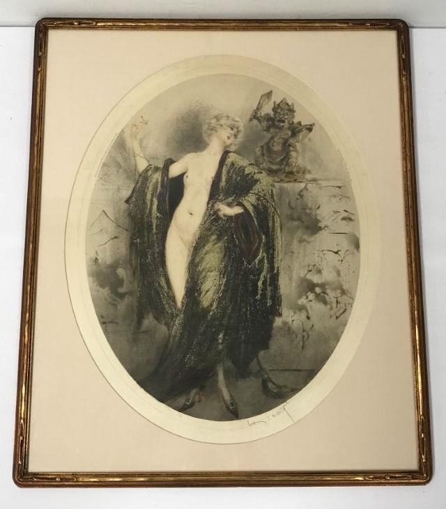 LOUIS ICART, DRYPOINT ETCHING & AQUATINT, BOUDDHA (1 of 15)