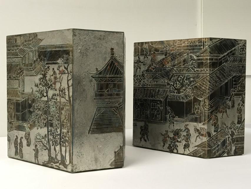 TWO PHILIP & KELVIN LAVERNE HEXAGONAL CHAN TABLES (1 of 19)