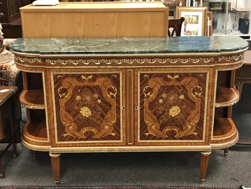 MODERN LOUIS XV STYLE SIDEBOARD REPRODUCTION (1 of 12)