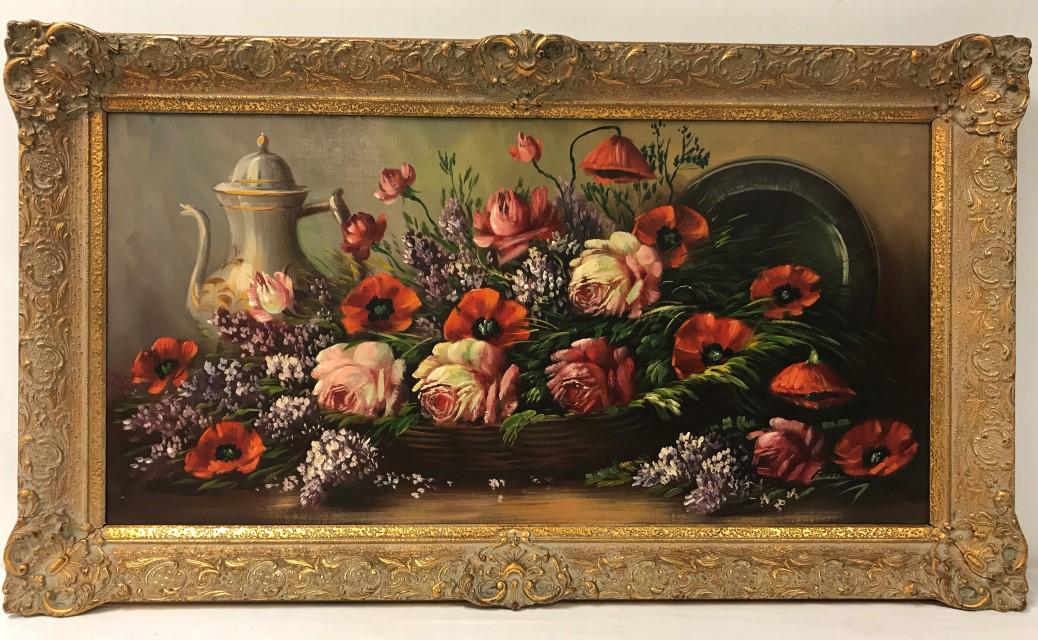 FOSTERMAN, OIL ON CANVAS, C. 1960-1980, 24" X 48" (1 of 13)