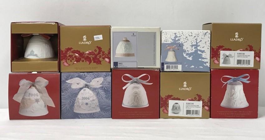LLADRO BISQUE CHRISTMAS BELLS, 10 (1 of 10)