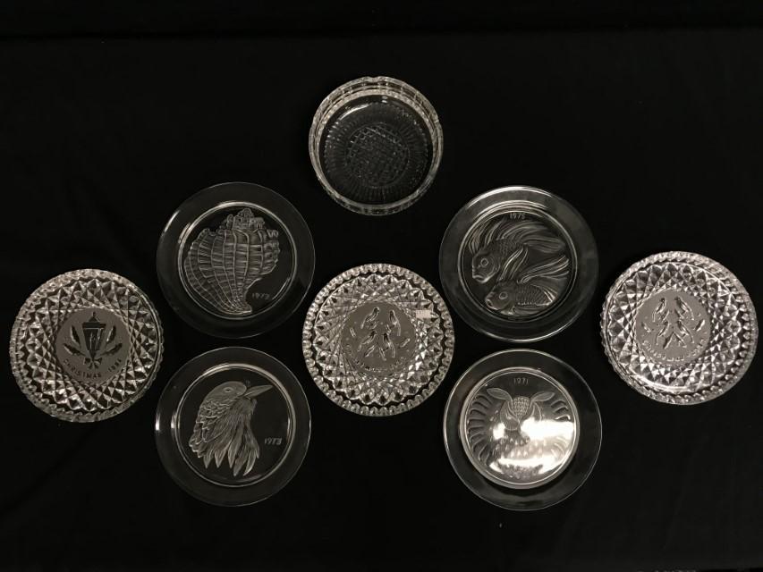 8 PIECES LALIQUE & WATERFORD CRYSTAL GROUP (1 of 19)