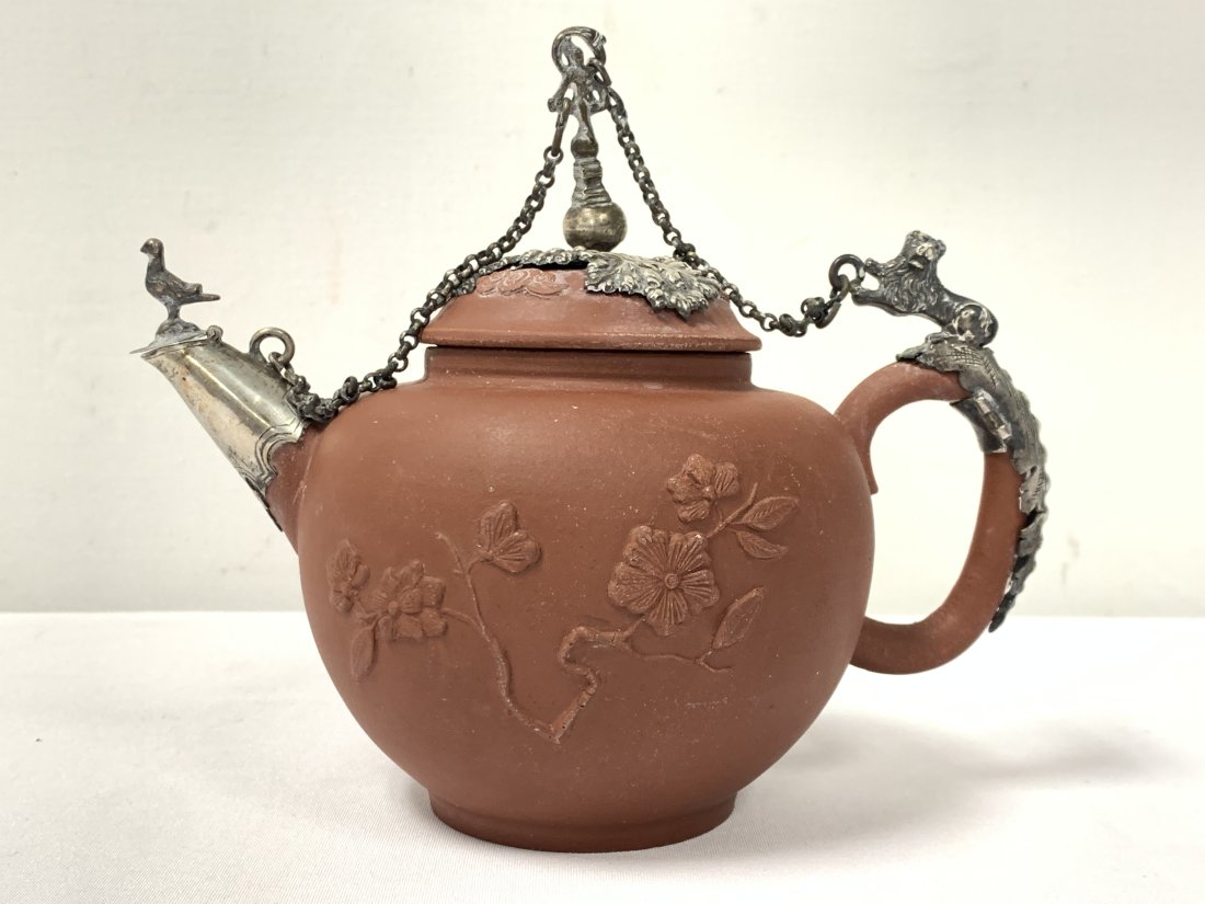 DELFT RED POTTERY SMALL TEAPOT BY ARIJ DE MILDE (1 of 18)