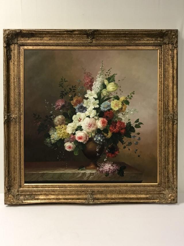 L. STEWART, CONTEMPORARY OIL ON CANVAS PAINTING (1 of 17)