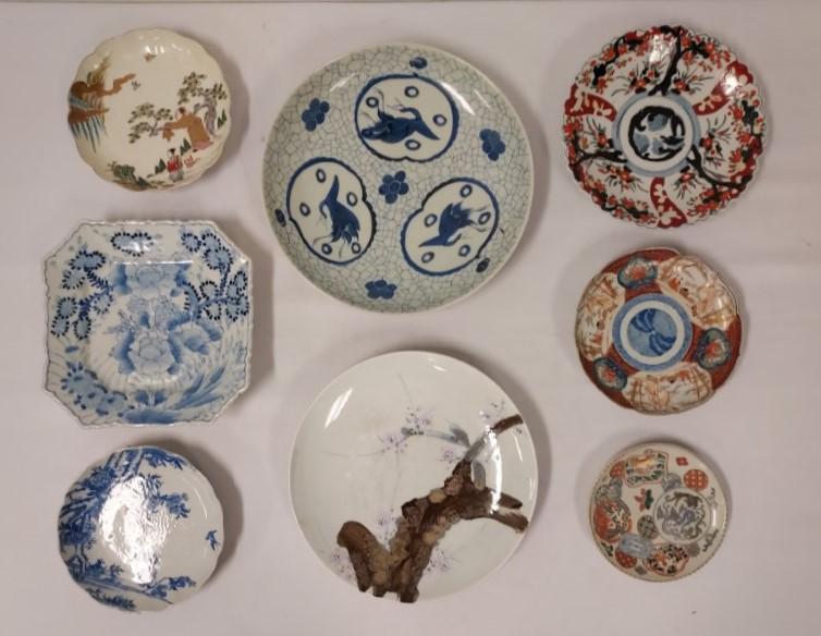 ASSORTED CHINESE / JAPANESE PORCELAIN WARE: 8 PCS (1 of 20)