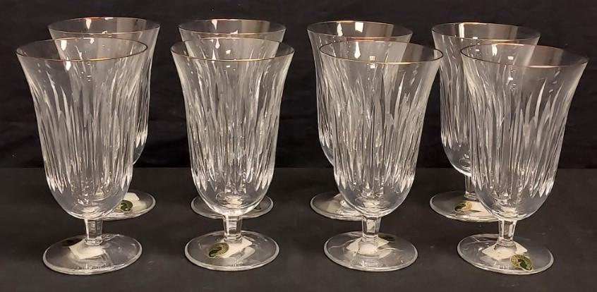 8 WATERFORD "GOLDEN CARINA" ICED BEVERAGE GLASSES (1 of 7)