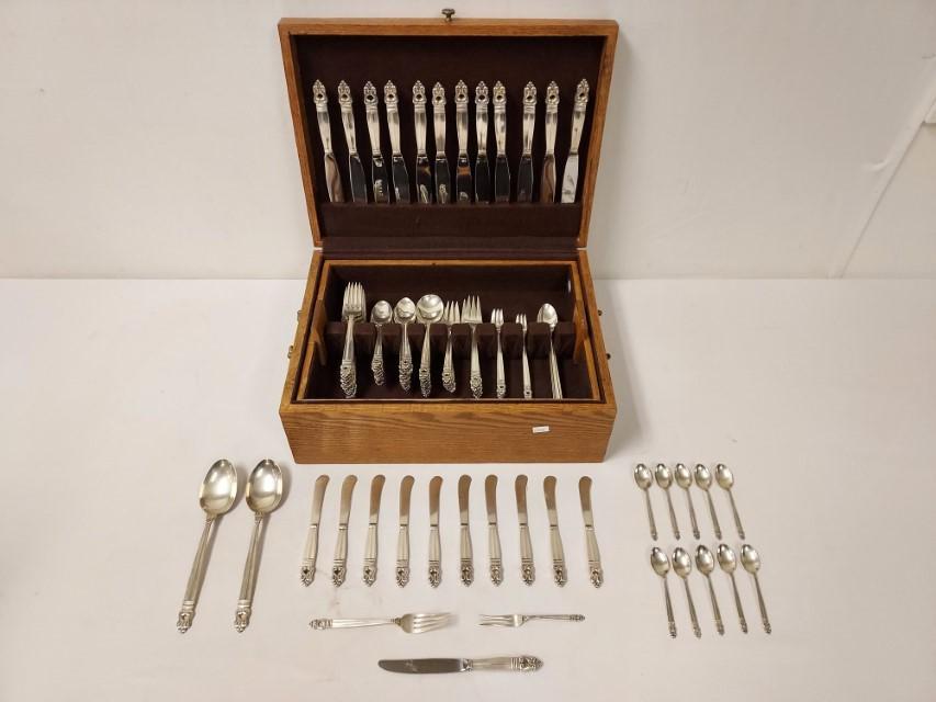 105 INTERNATIONAL ROYAL DANISH STERLING FLATWARE (1 of 17)