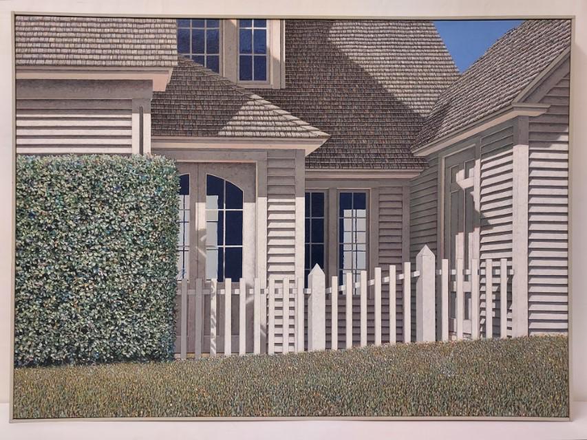 DAVID DODGE GRAY, ACRYLIC, GESSO ON CANVAS, (1 of 6)